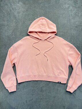 LGND Premium Collection Cropped Hoodie Women’s Small Pink Minimalist Pullover